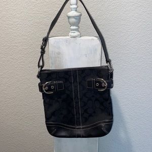 Authentic Coach Shoulder Bag - Black